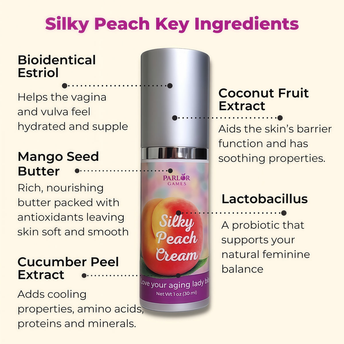 Silky Peach Cream